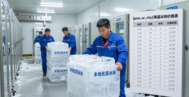 大兴区降温冰块多少钱一吨？本地制冰厂报价来了